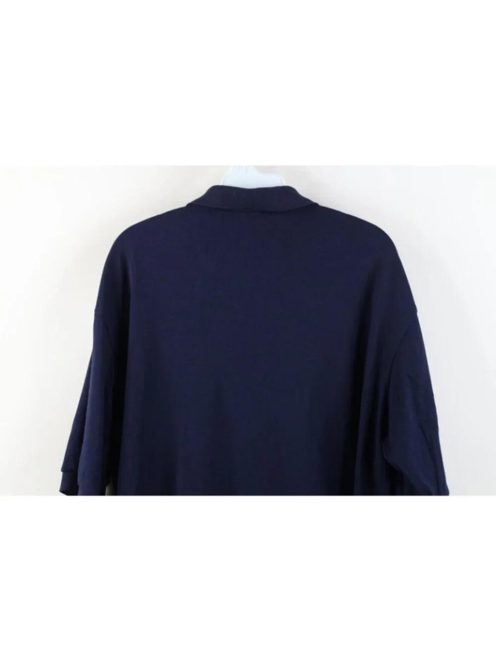 Vtg 90s Ralph Lauren Mens XL Faded Soft Cotton Touch Golf Polo Shirt Blue USA